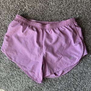 Nike light Pink Dri-Fit Women's Athletic Running Shorts